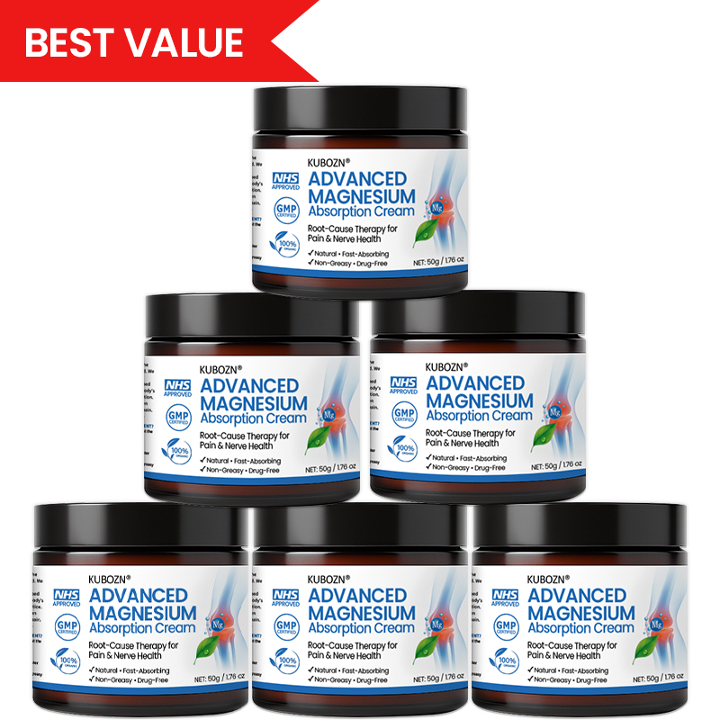 KUBOZN® Advanced Magnesium Absorption Cream for Arthritis, Neuropathy & Joint Pain (offer)