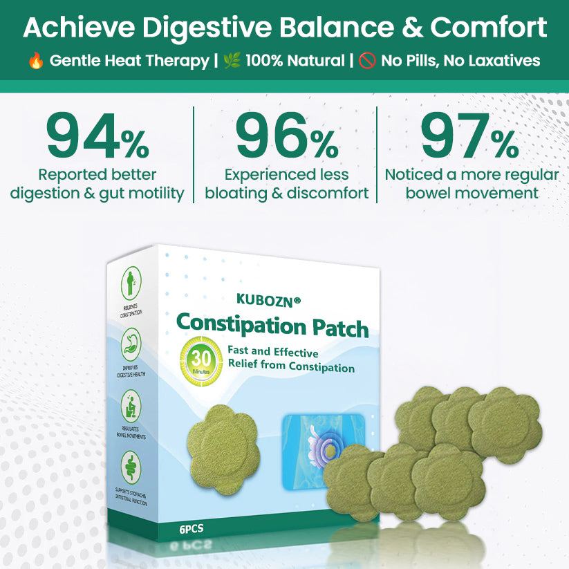 KUBOZNĀ® Constipation Patch (offer)