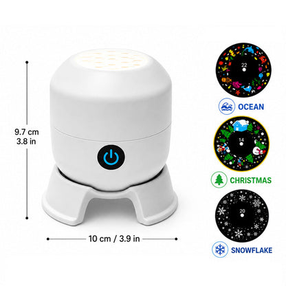 🔥Hot Sale🔥 Billhol® Dynamic Rotating LED Projector Light
