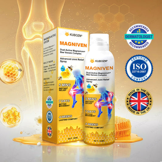 🇬🇧🥇 KUBOZN® MagniVen Joint Comfort Spray — Fast-Acting Ease & 4-Week Support