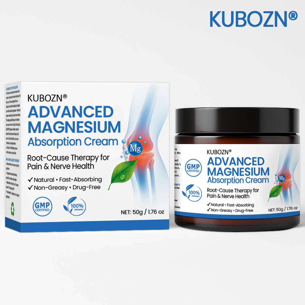 🎁 Upgrade to 6 Jars & Receive 1 FREE KUBOZN®  Magnesium Absorption Cream