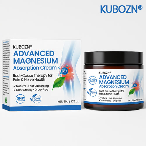 🎁 Upgrade to 6 Jars & Receive 1 FREE KUBOZN®  Magnesium Absorption Cream