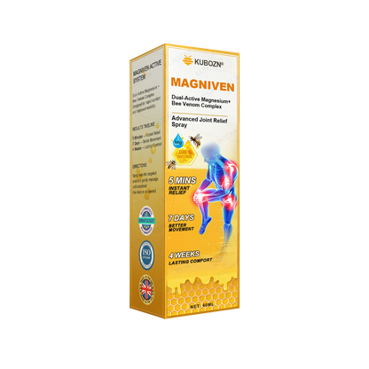 🇬🇧🥇 KUBOZN® MagniVen Joint Comfort Spray — Fast-Acting Ease & 4-Week Support