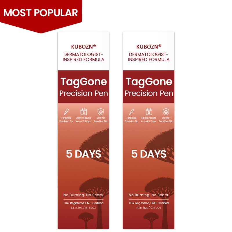✨KUBOZN® TagGone Precision Pen (2025 Upgrade) | Skin Tag, Mole & Wart Remover – Fast, Gentle & Scar-Free in 5 Days
