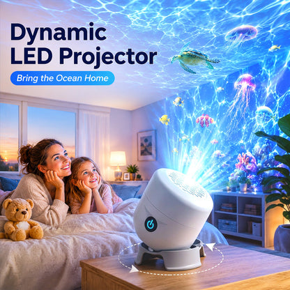 🔥Hot Sale🔥 Billhol® Dynamic Rotating LED Projector Light