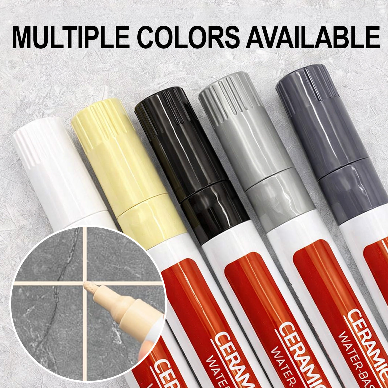 🔥KUBOZN® Anti-Mould & Waterproof Joint Pen for Ceramic Tiles! 🖌️