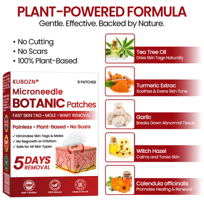 🔥 2025 New Formula ⚡KUBOZN® Microneedle Skin Tag Removal Patches – Visible Results in 5 Days 🅱︎