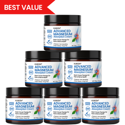 KUBOZN® Advanced Magnesium Absorption Cream for Arthritis, Neuropathy & Joint Pain (offer)