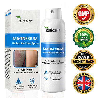 🌿KUBOZN® Magnesium Spray – Fast Relief for Itchy, Red & Sensitive Skin (Even Intimate Areas)🅱︎