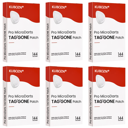 KUBOZN® Pro MicroDarts TAG'Gone Patch