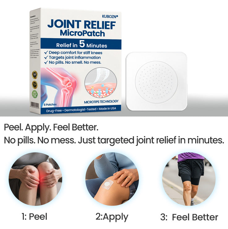 🌿KUBOZN® Joint Relief Patch — Feel Better in Just 5 Minutes