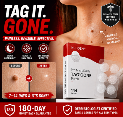 KUBOZN® Pro MicroDarts TAG'Gone Patch