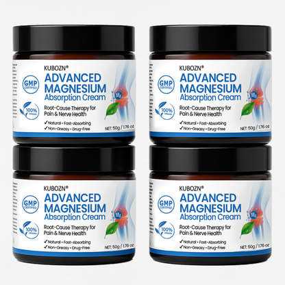 🎁 Upgrade to 6 Jars & Receive 1 FREE KUBOZN®  Magnesium Absorption Cream