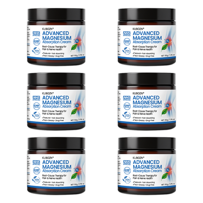 🎁 Upgrade to 6 Jars & Receive 1 FREE KUBOZN®  Magnesium Absorption Cream