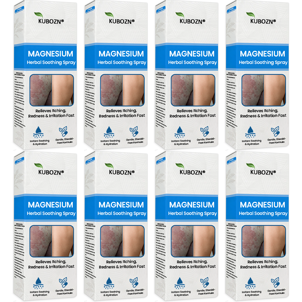 🔥 KUBOZN® Magnesium Spray – Fast Relief for Itchy, Red & Sensitive Skin (Even Intimate Areas)