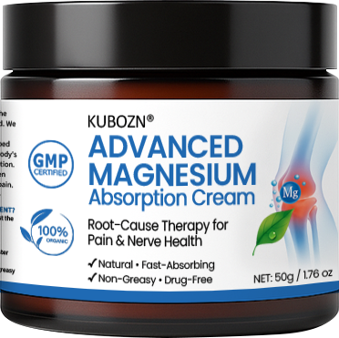 KUBOZN® Advanced Magnesium Absorption Cream for Arthritis, Neuropathy & Joint Pain (test)