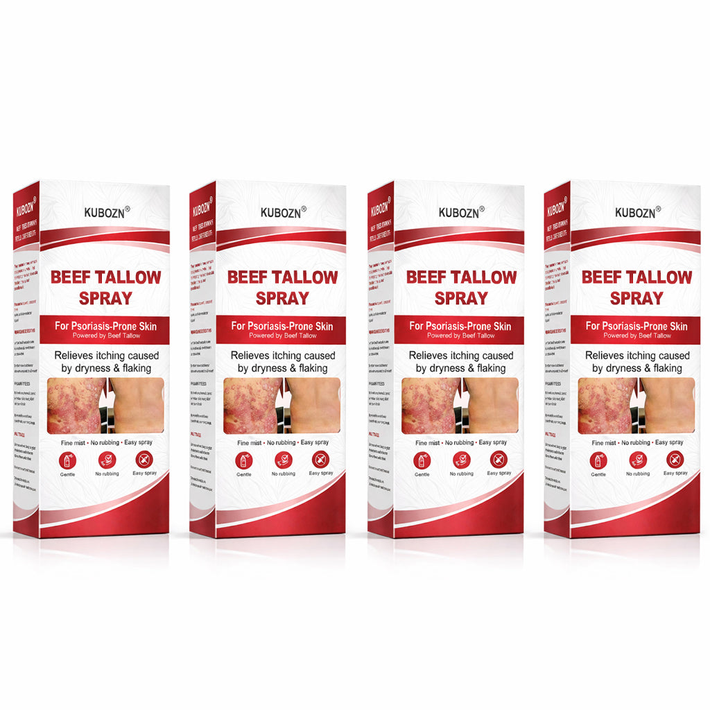 KUBOZN® Beef Tallow Spray — The No-Rub Relief for Psoriasis-Prone Skin✨ (Offer)
