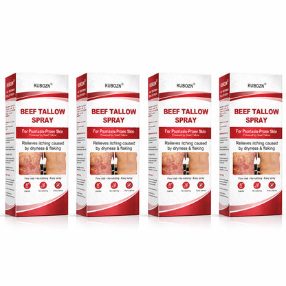 KUBOZN® Beef Tallow Spray — The No-Rub Relief for Psoriasis-Prone Skin✨ (Offer)