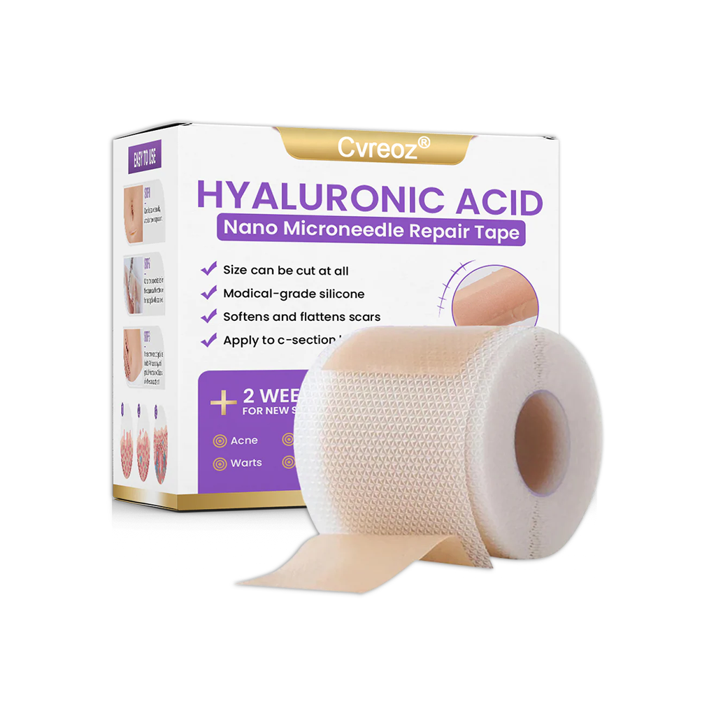 🪡 Cvreoz® Nano Microneedle Repair Tape — When Scar Creams Don’t Work 🅱︎