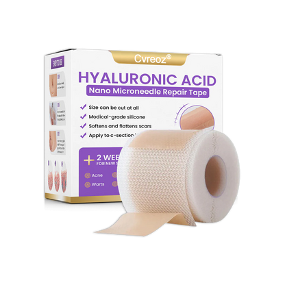 🪡 Cvreoz® Nano Microneedle Repair Tape — When Scar Creams Don’t Work 🅱︎