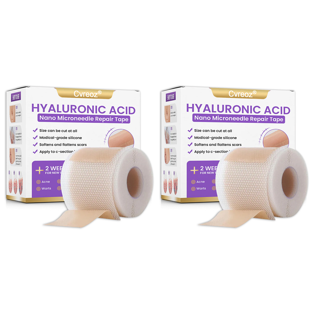 🪡 Cvreoz® Nano Microneedle Repair Tape — When Scar Creams Don’t Work 🅱︎