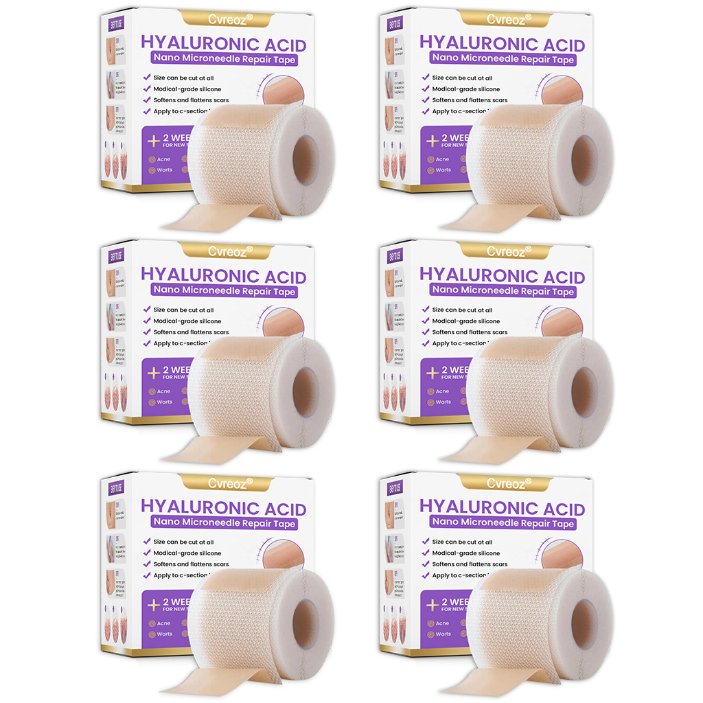 🪡 Cvreoz® Nano Microneedle Repair Tape — When Scar Creams Don’t Work 🅱︎