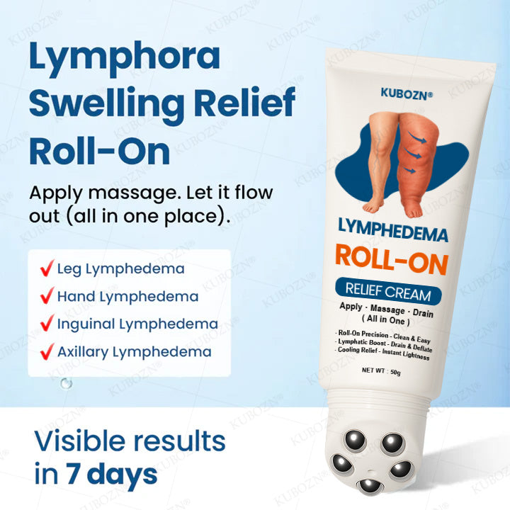 KUBOZN® Roll-On Cream for Lymphatic Drainage & Swelling Relief（offer）
