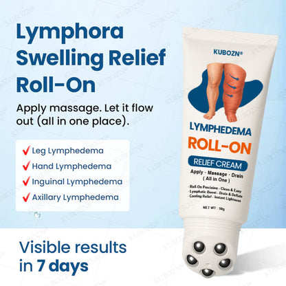 KUBOZN® Roll-On Cream for Lymphatic Drainage & Swelling Relief（offer）