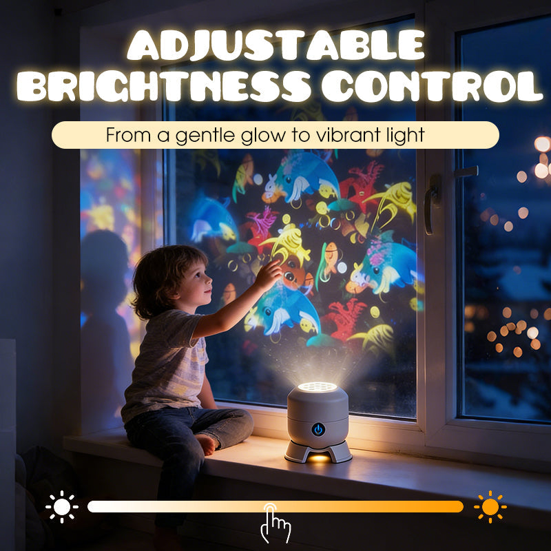 🔥Hot Sale🔥 Billhol® Dynamic Rotating LED Projector Light
