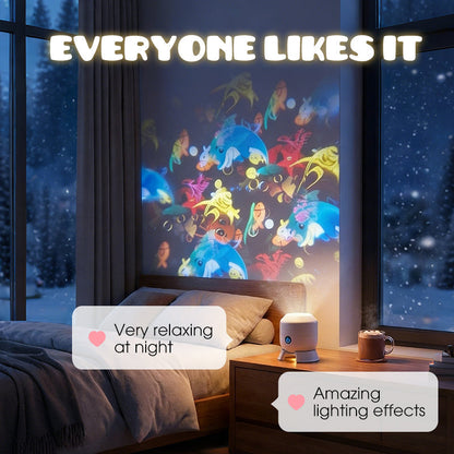 Billhol® Dynamic Rotating LED Projector Light (offer)