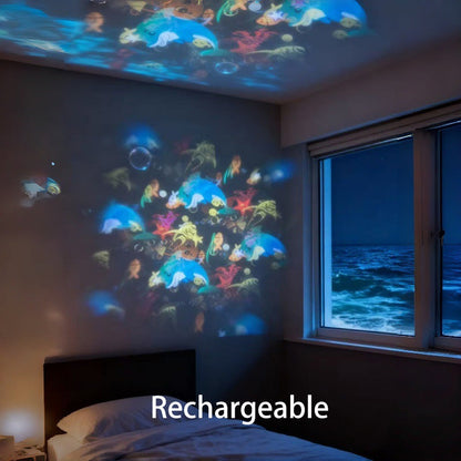 🔥Hot Sale🔥 Billhol® Dynamic Rotating LED Projector Light