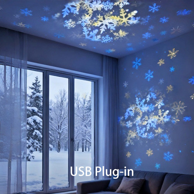 🔥Hot Sale🔥 Billhol® Dynamic Rotating LED Projector Light