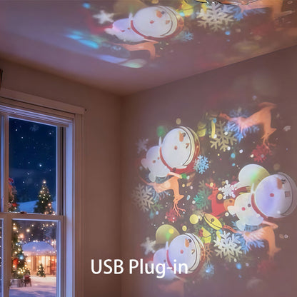 🔥Hot Sale🔥 Billhol® Dynamic Rotating LED Projector Light