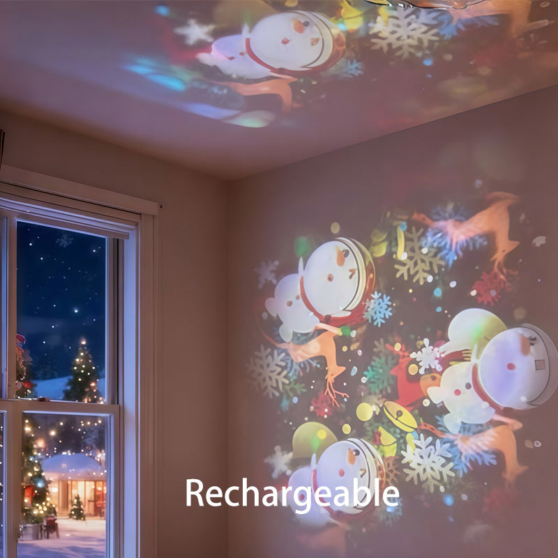 Billhol® Dynamic Rotating LED Projector Light (offer)