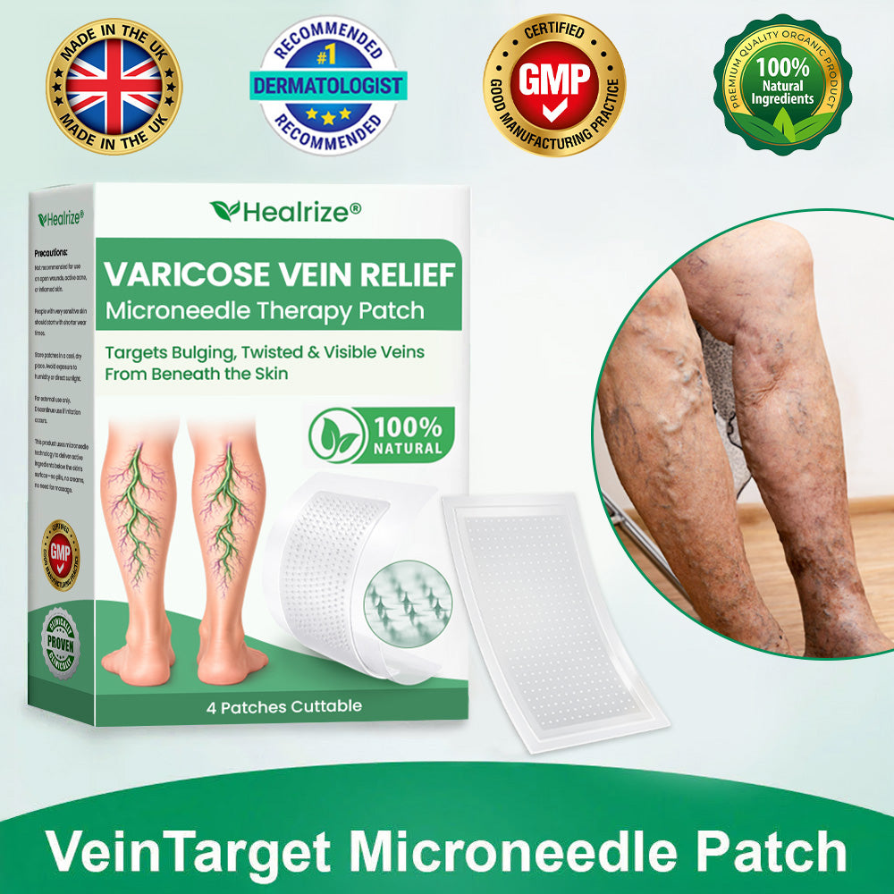 👨‍⚕️🔥Healrize® VeinEase Microneedle Care Patch⚡Instant Relief, Long-Term Results
