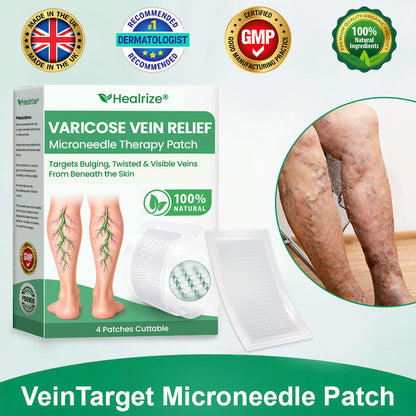 👨‍⚕️🔥Healrize® VeinEase Microneedle Care Patch⚡Instant Relief, Long-Term Results
